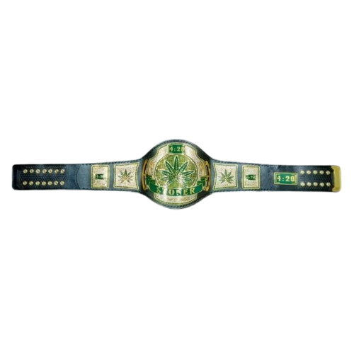 Weed Championship 420 Replica Title Belt