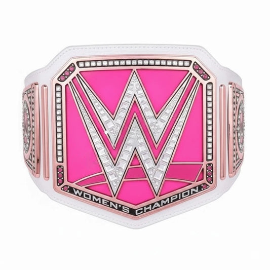 Women Pink Championship Belt Replica Title Belt