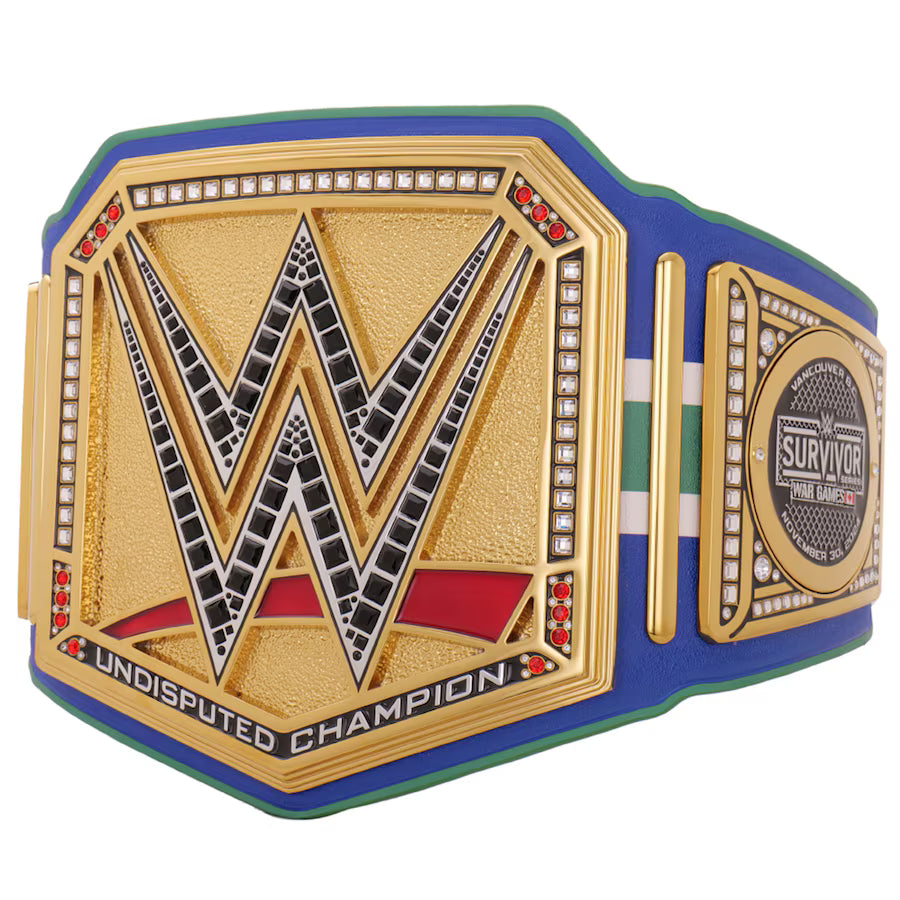 WWE Survivor Series War Games 2024 Undisputed Championship Title Belt