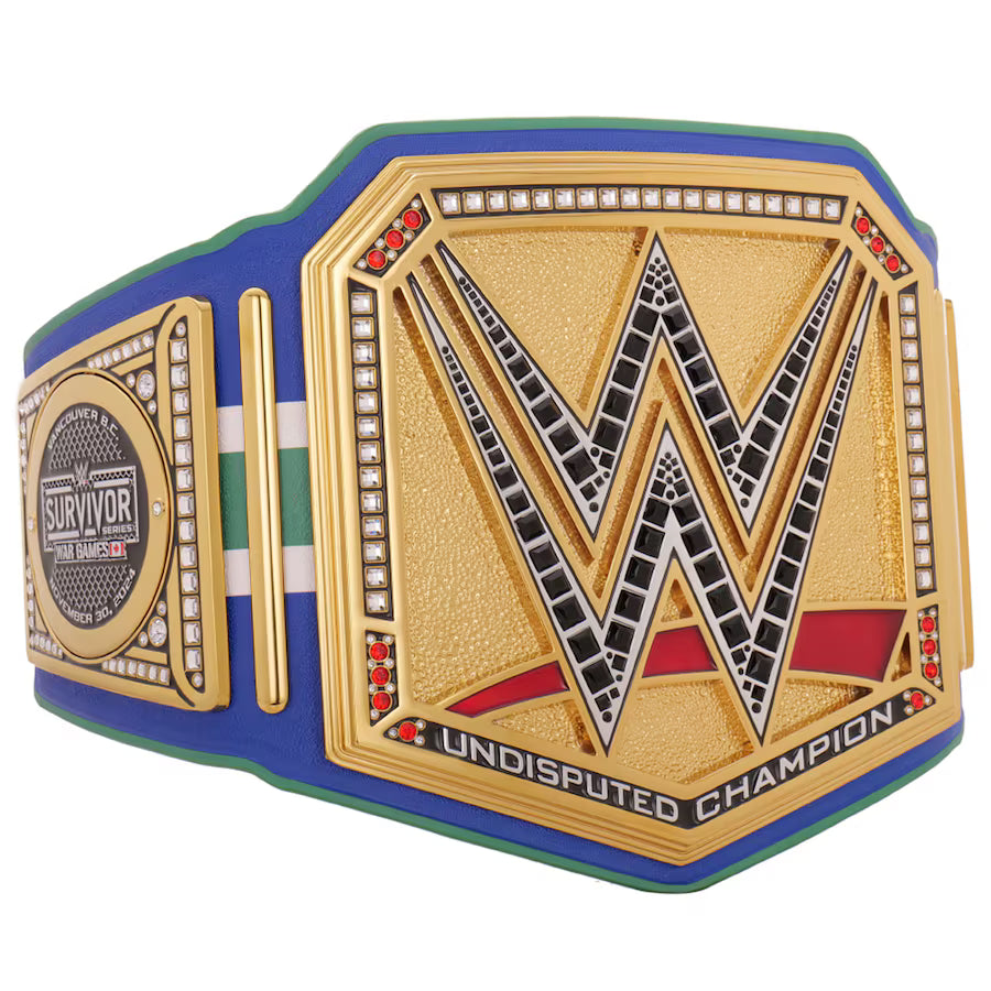 WWE Survivor Series War Games 2024 Undisputed Championship Title Belt