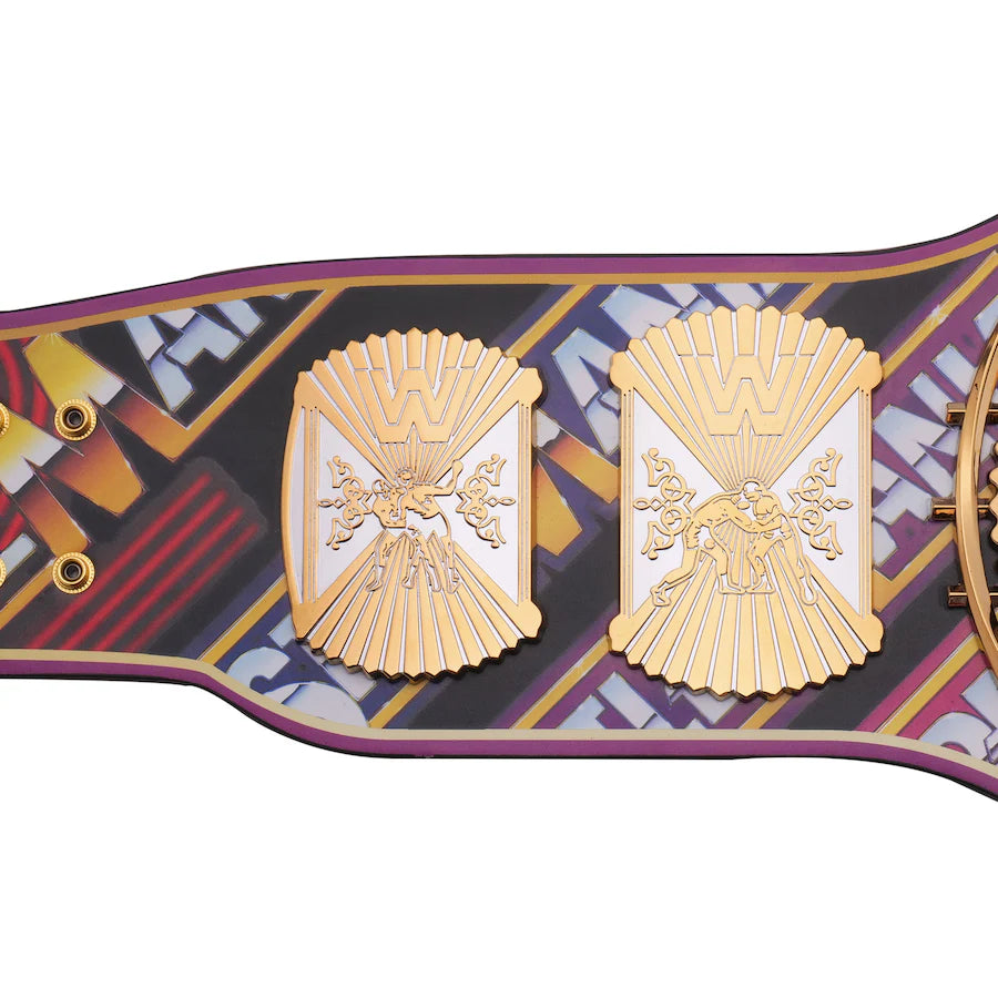 Winged Eagle 40 Years Of WrestleMania Replica Title Belt