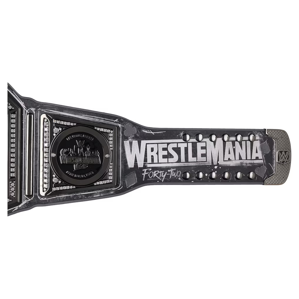 WrestleMania 42 Special Edition Title Belt