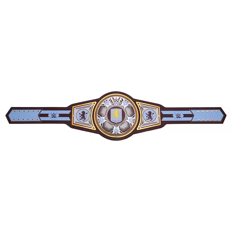 WWE x Aston Villa Legacy Championship Replica Title Belt