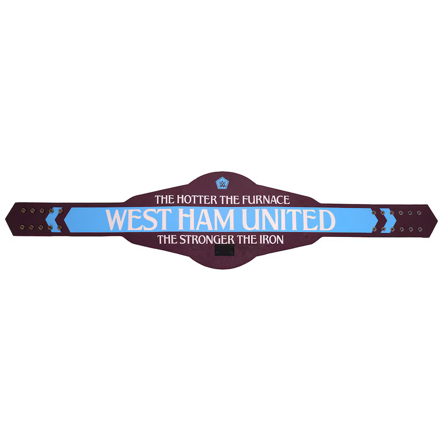WWE x West Ham United Legacy Championship Replica Title Belt