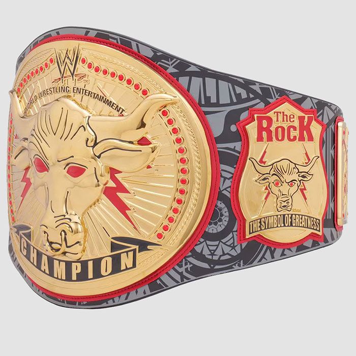 The Rock Belt Signature Series Replica Title belt
