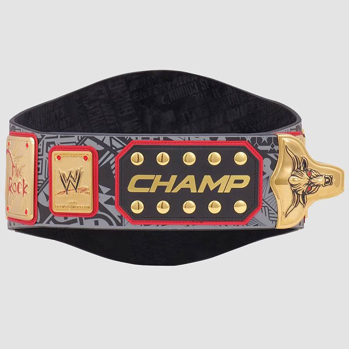 The Rock Belt Signature Series Replica Title belt