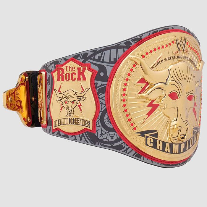 The Rock Belt Signature Series Replica Title belt