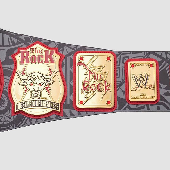 The Rock Belt Signature Series Replica Title belt