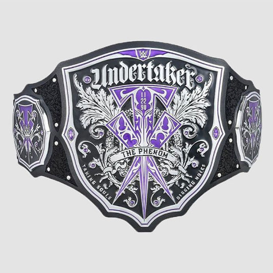 Undertaker Limited Edition Legacy Title Replica Belt