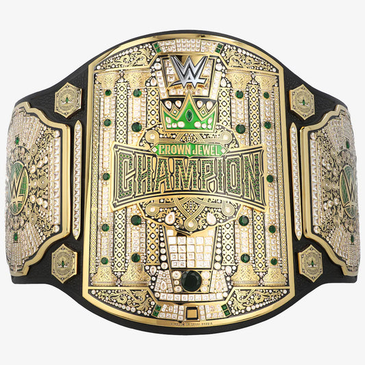WWE Crown Jewel Men's Championship Title Belt