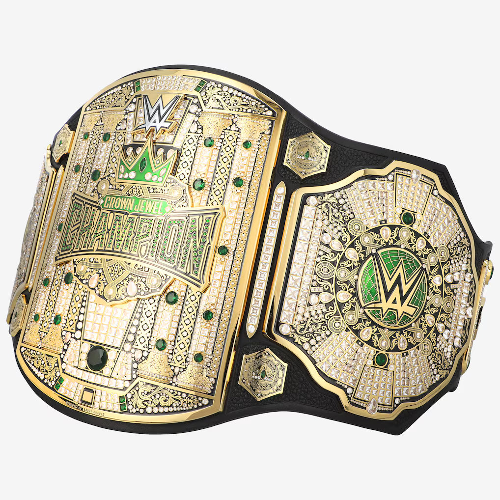 WWE Crown Jewel Men's Championship Title Belt