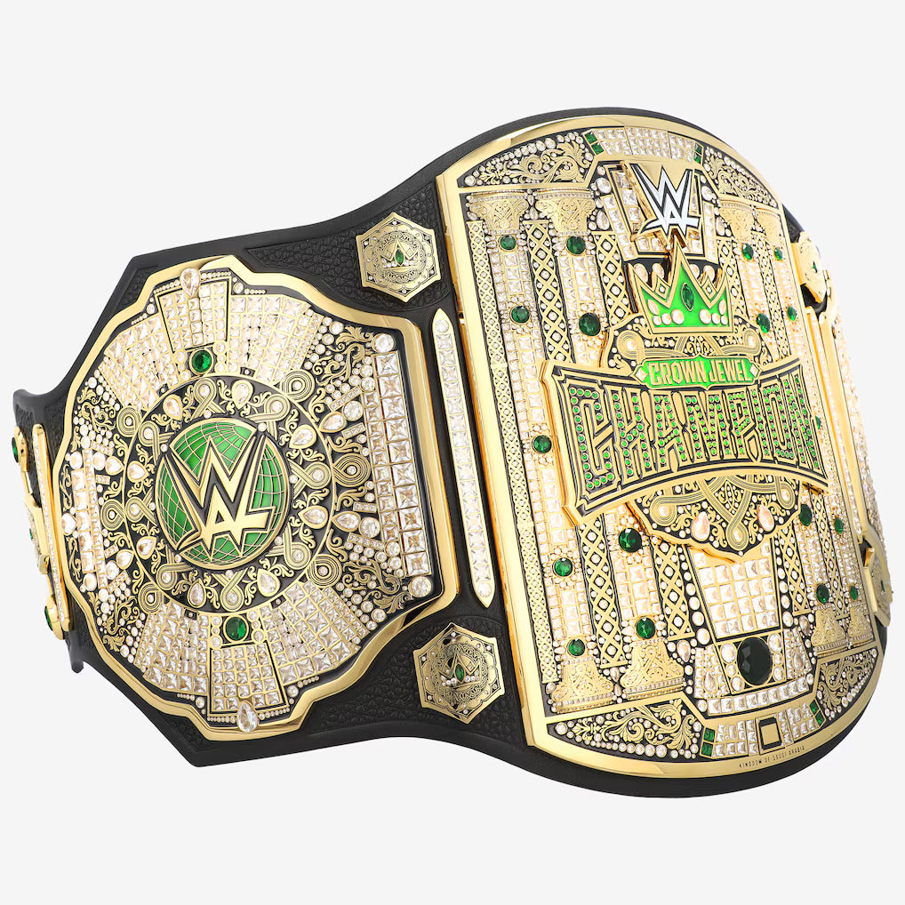 WWE Crown Jewel Men's Championship Title Belt